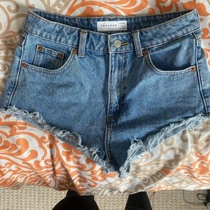 Topshop Cut Off Shorts